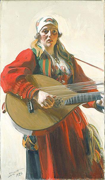 Anders Zorn Home Tunes, Germany oil painting art